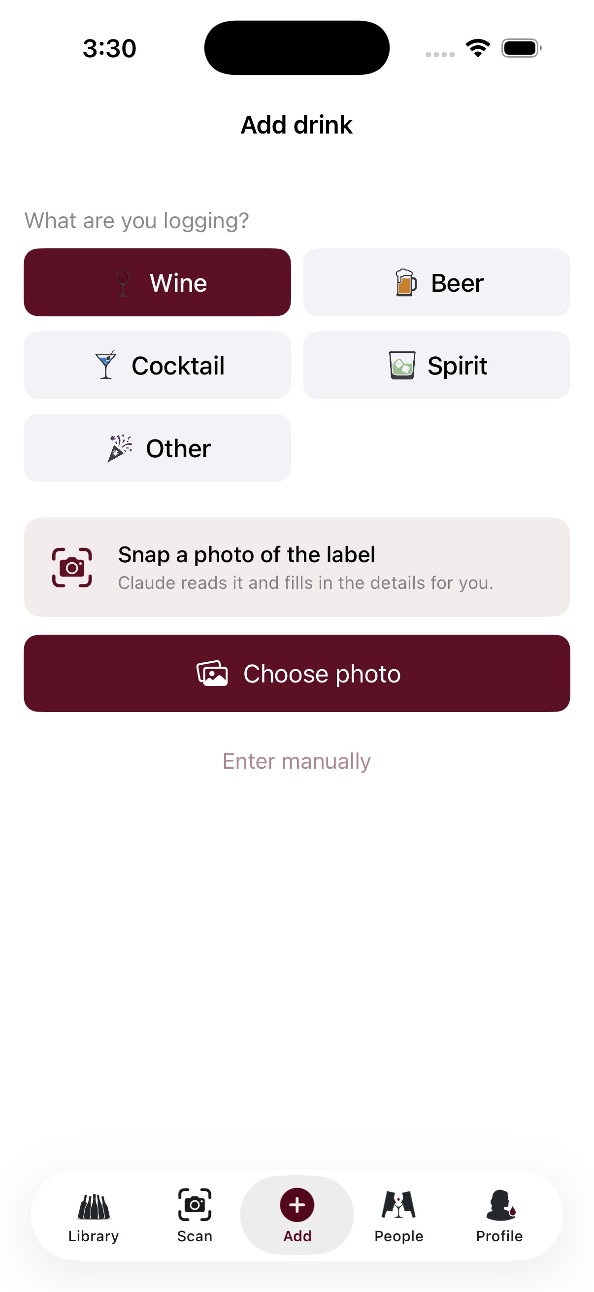 Add a drink
